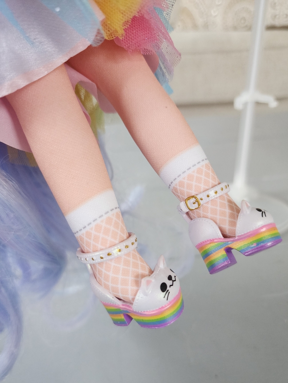 🐈 Na Na Na Surprise Teen Doll Rainbow Kitty Cat Piper Prim Ultimate Surprise - Picture 6 of 6